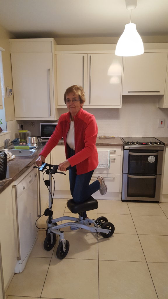 Marie StrideOn knee scooter